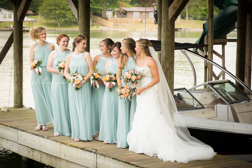 Cleveland Athens TN Wedding Photography Watts Bar Lake Wedding Party