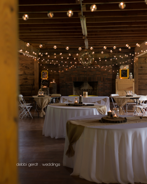 rustic yellow wedding reception picture Cleveland Athens Tennessee photography