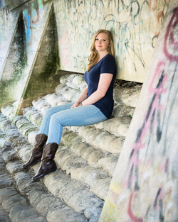 Graffiti Senior Portrait Cleveland Athens Tennessee Photographer