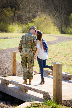 athens tn photographer army couple portrait